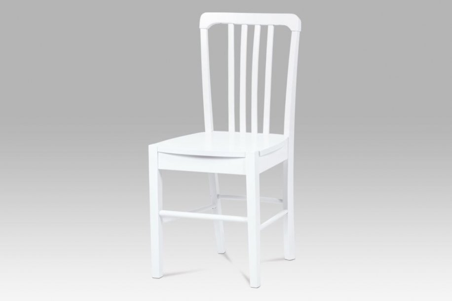 Židle jídelní bílá AUC-006 WT