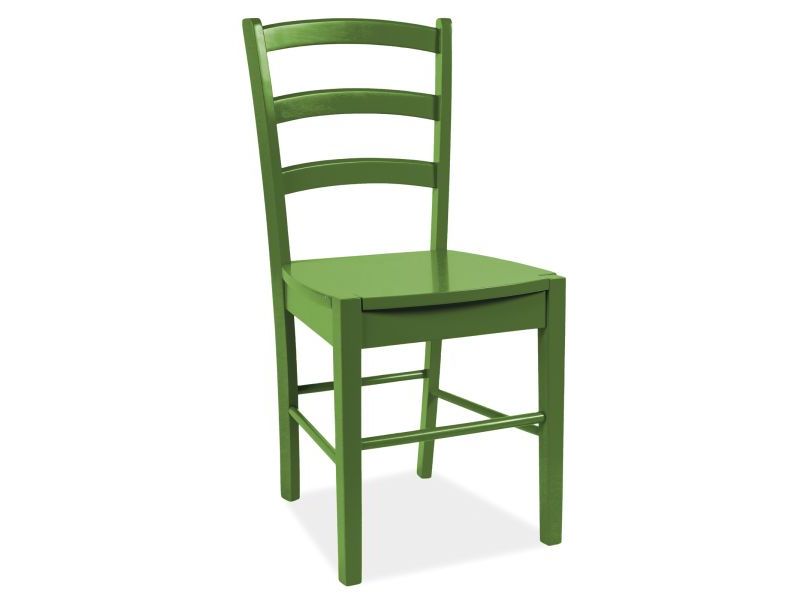 Židle jídelní dřevěná zelená CD-38