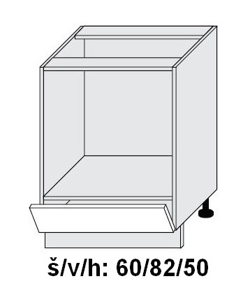 Dolní skříňka TREVISO DUB HALIFAX 60 cm