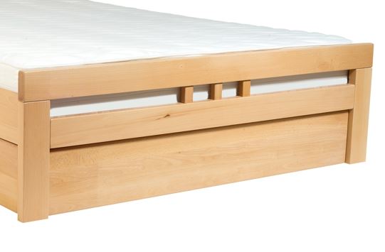 Přední čelo pro postel buk přírodní 180x200