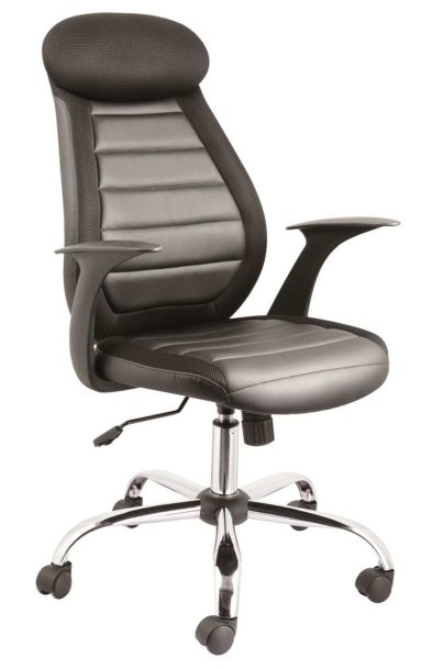 Židle kancelářská černá Q-102