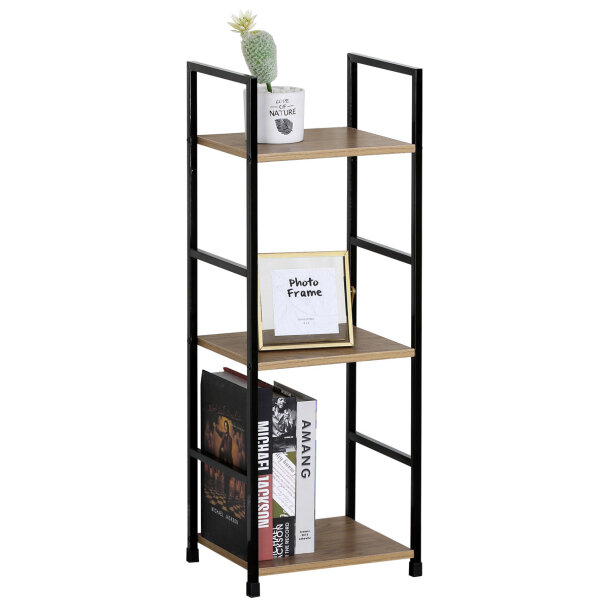 Regál kov/dub GD-213 OAK