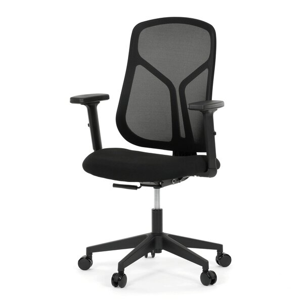 Židle kancelářská černá KA-S2173 BK
