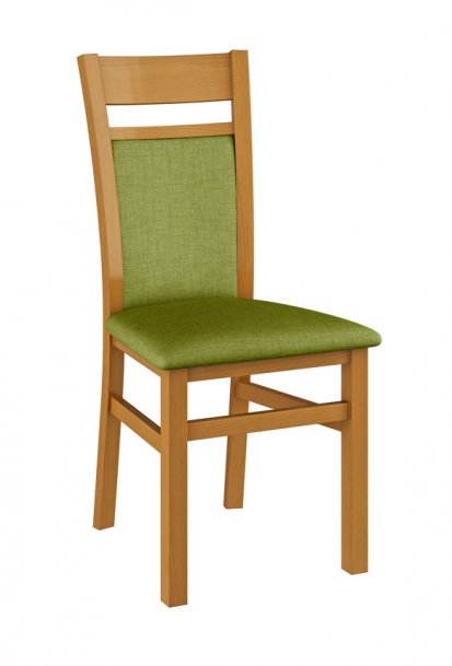 Jídelní dřevěná židle čalouněná DANIEL
