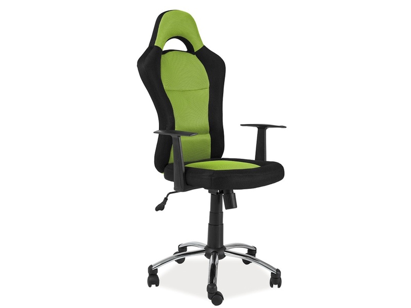 Židle kancelářská zelená Q-039