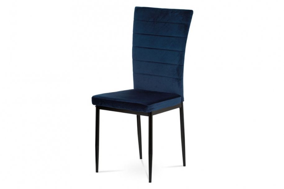 Židle jídelní modrá AC-9910 BLUE4