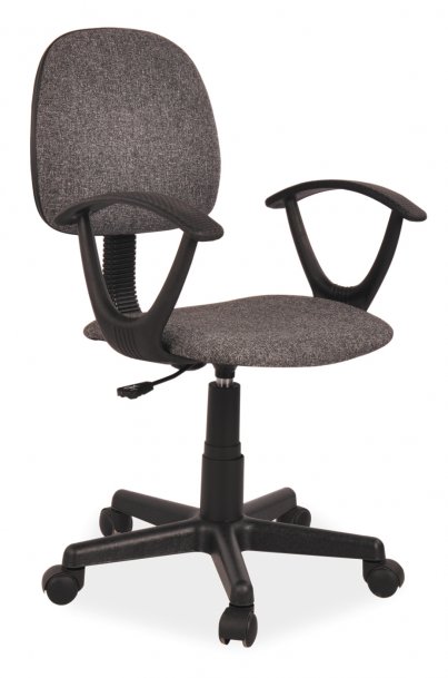 Židle kancelářská dětská šedá Q-149