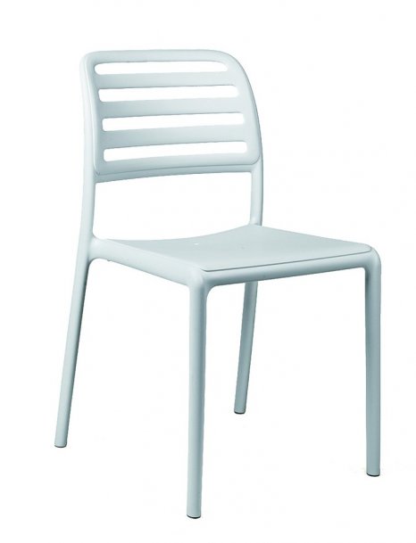 Židle jídelní plastová bílá COSTA
