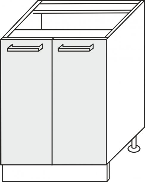 Kuchyňská skříňka dolní PANDA 60 cm