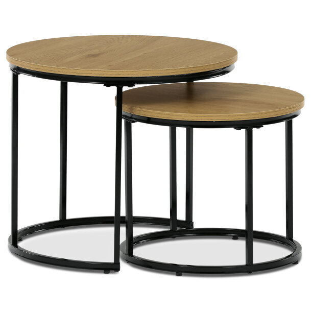 SET 2 ks stolků dub divoký CT-G1145 OAK