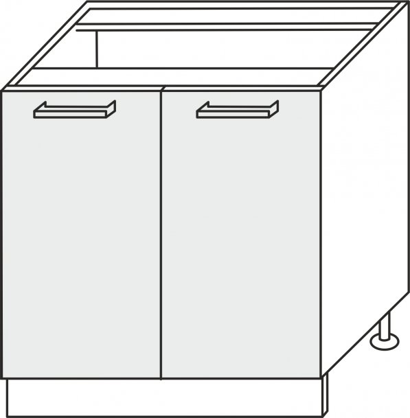 Kuchyňská skříňka dolní PANDA 80 cm