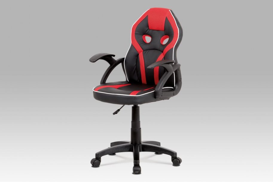Židle kancelářská dětská červená GISELLE