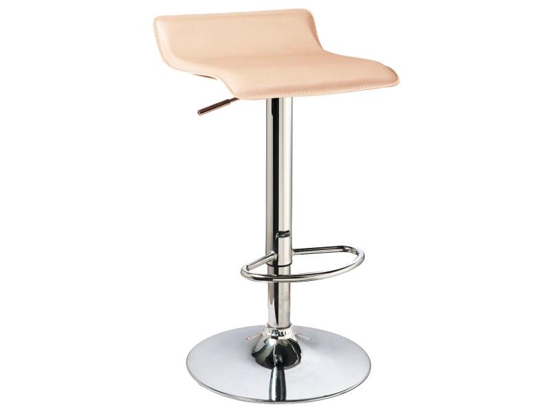 Židle barová krém A-044