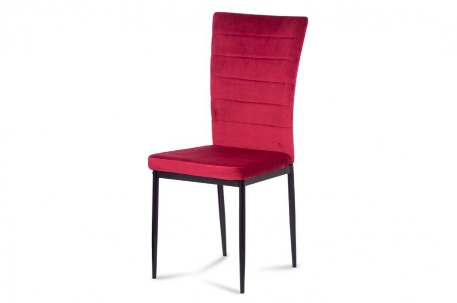 Židle jídelní červená AC-9910 RED4