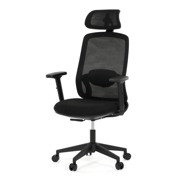 Židle kancelářská černá KA-S2176 BK