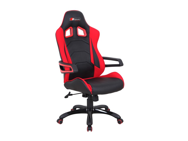 Židle kancelářská černá/červená VEYRON