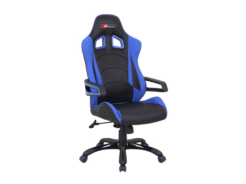 Židle kancelářská černá/modrá VEYRON