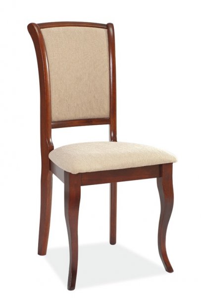 Židle jídelní třešeň/béžová MN-SC