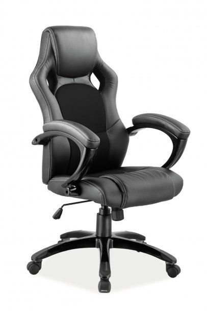 Židle kancelářská černá Q-107