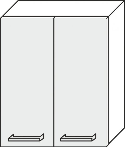 Kuchyňská skříňka horní PANDA 60 cm