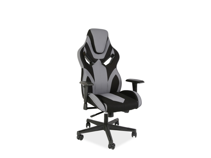 Židle kancelářská černá/šedá COBRA II