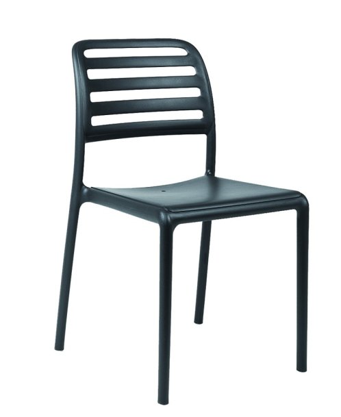 Židle jídelní plastová černá COSTA
