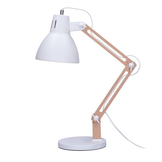 Lampa stolní bílá WO57-W