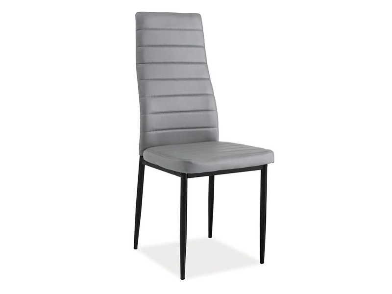 Židle jídelní černá/šedá H-261 BIS C