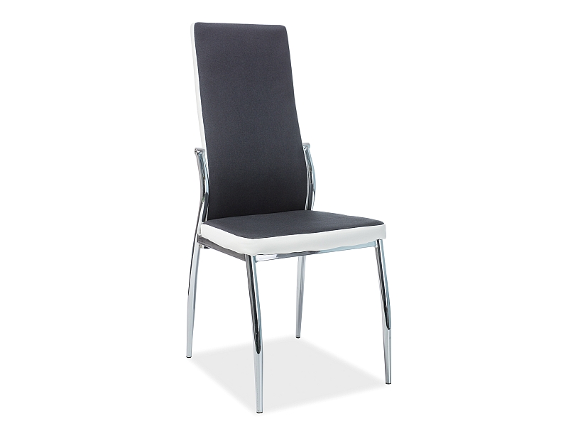 Židle jídelní tmavá šedá H-237