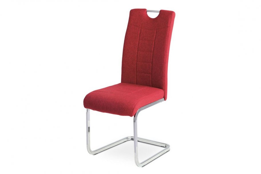 Židle jídelní červená DCL-404 RED2
