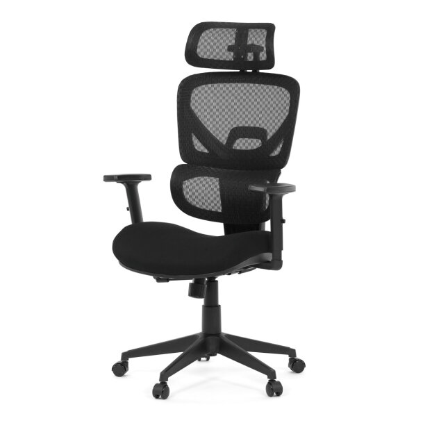 Kancelářská židle černá KA-Q8203 BK
