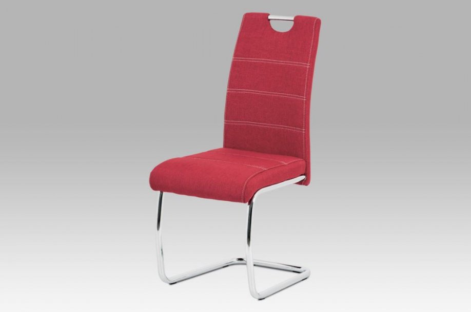 Židle jídelní červená HC-482 RED2