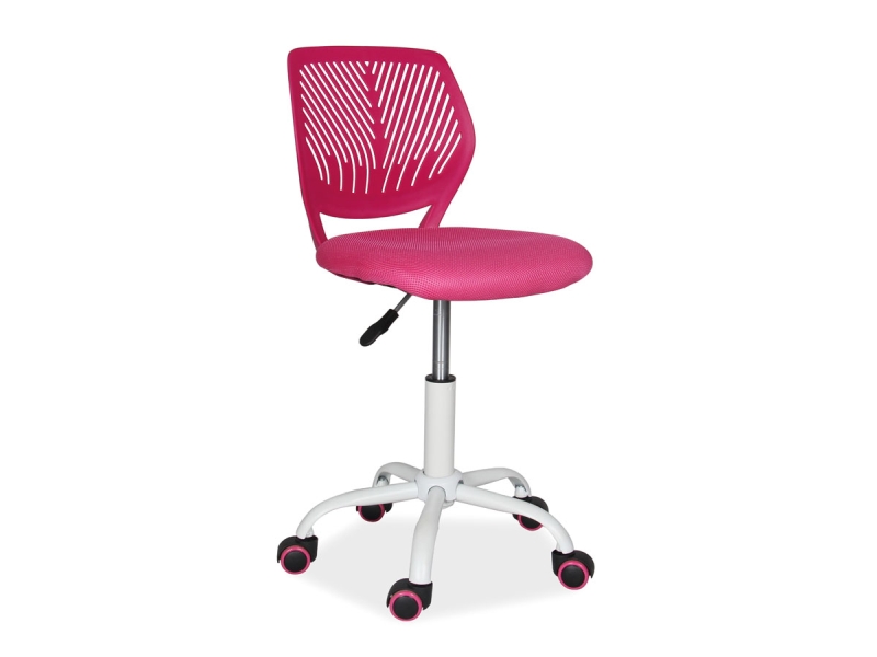 Židle kancelářská růžová MAX