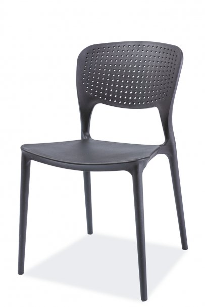 Židle jídelní plastová černá AXO