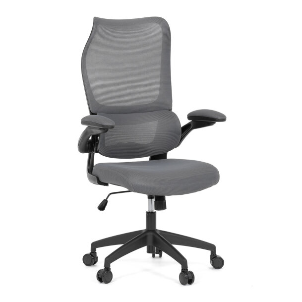 Kancelářská židle šedá KA-C808 GREY