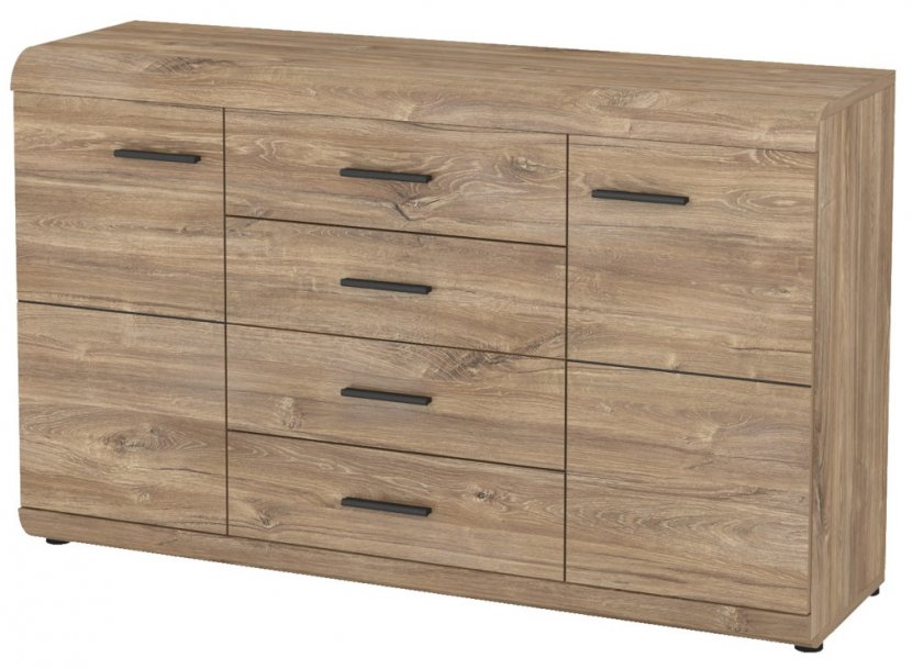 Komoda LIVEA dub stirling 140cm