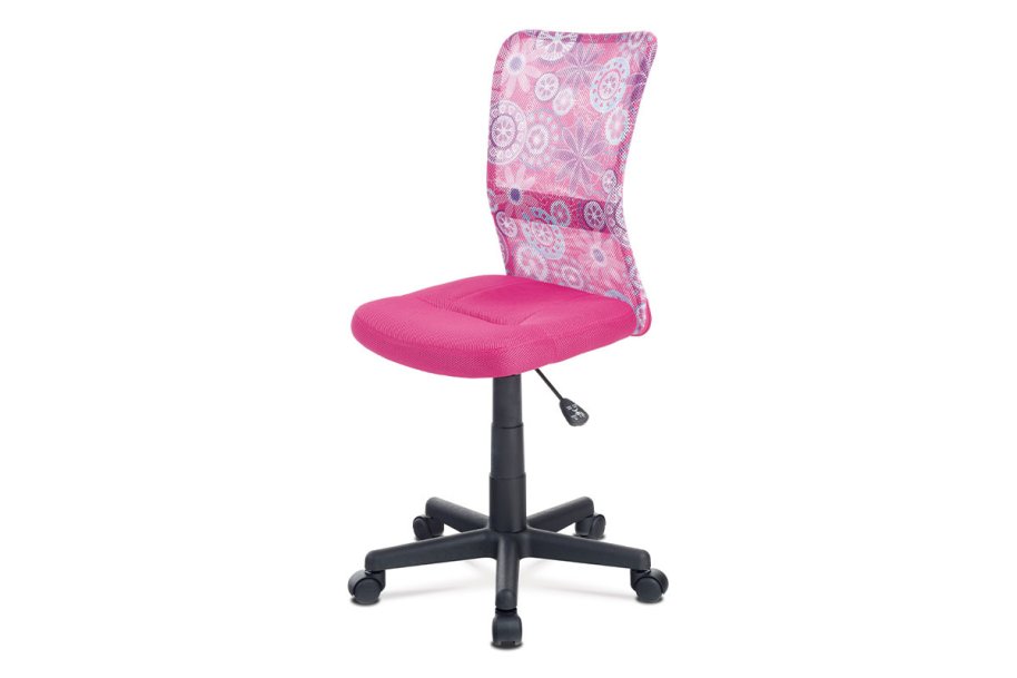 Židle Kancelářská růžová PINK KA-2325