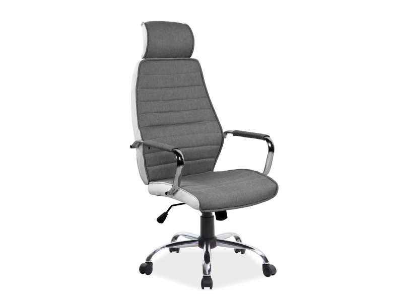 Židle kancelářská šedá Q-035