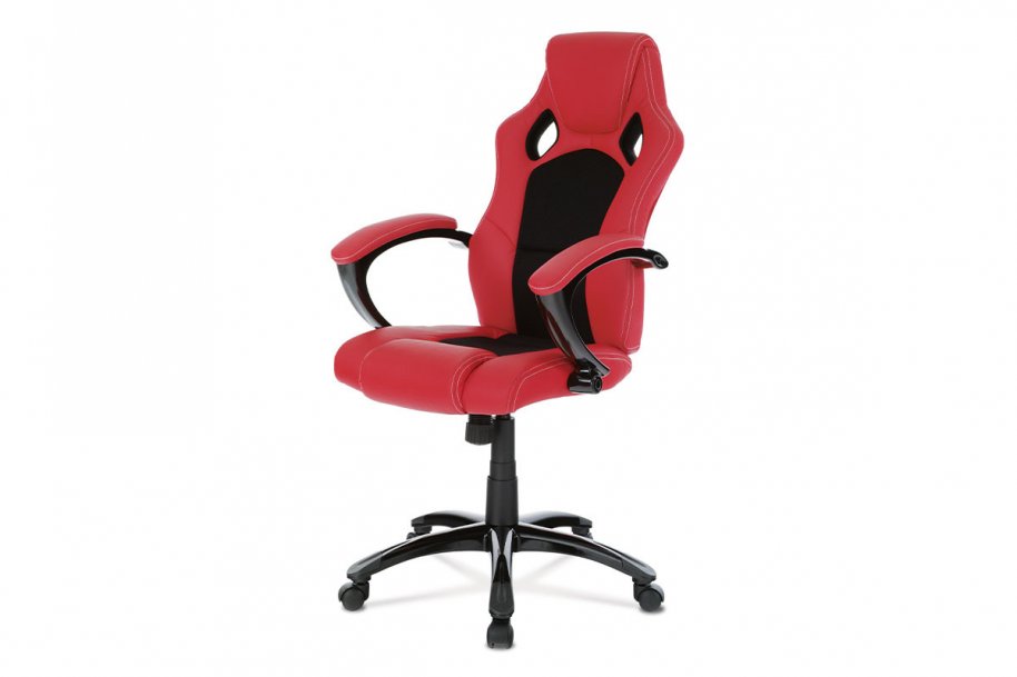 Židle kancelářská červená FIONA