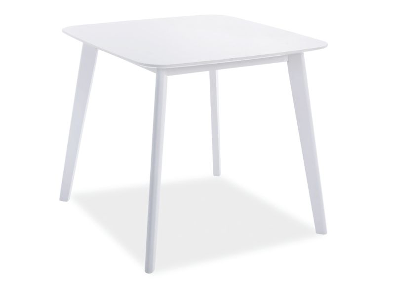 Stůl jídelní SIGMA bílá 80x80