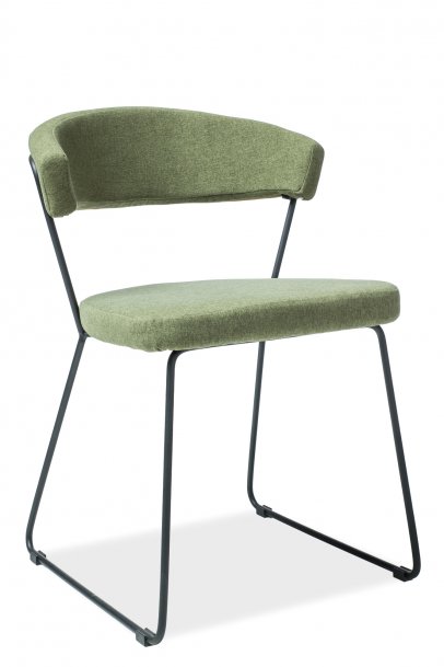 Židle jídelní zelená HELIX