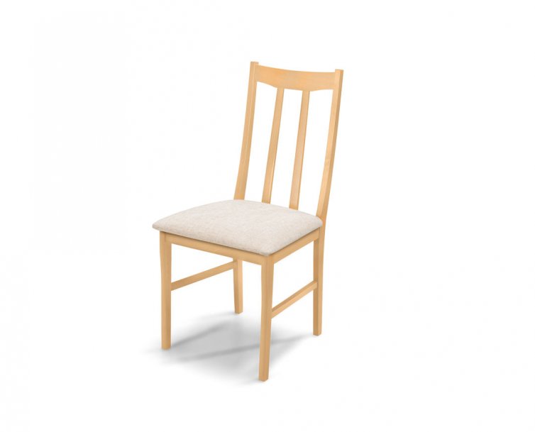 Židle jídelní dřevěná čalouněná buk QUEEN