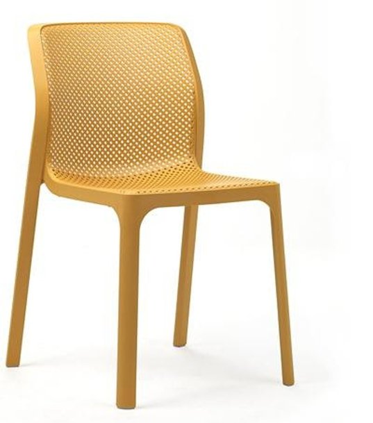 Plastová židle polypropylen senape BIT