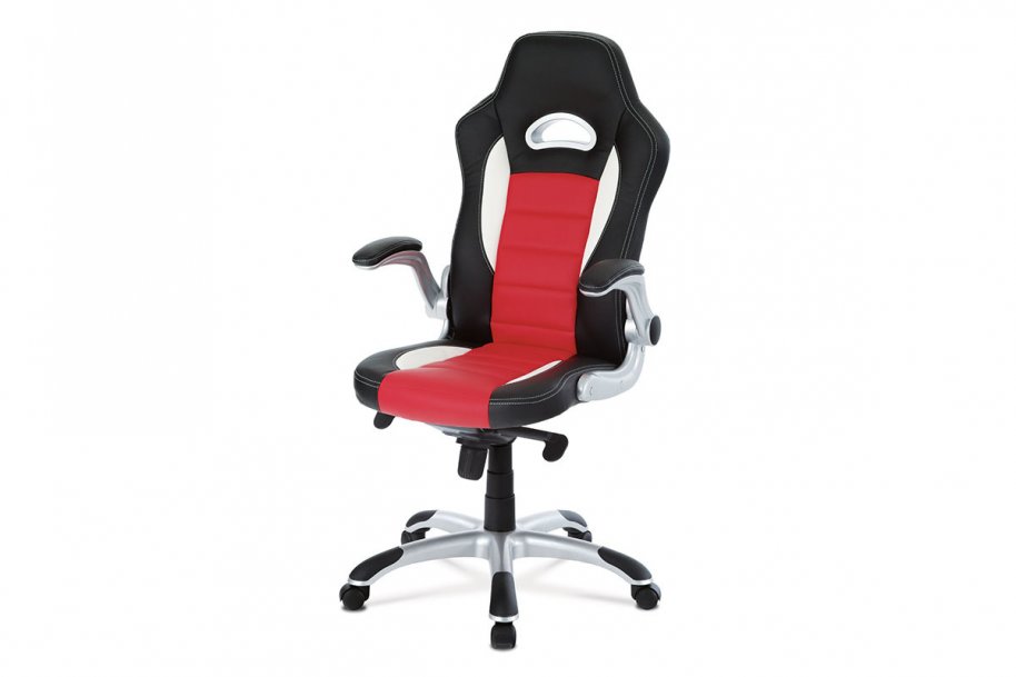 Židle kancelářská červená BRENDA