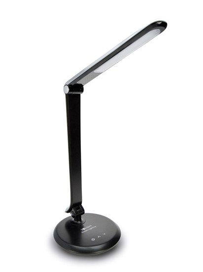 Lampička stolní dotyková šedo-černá WO31-B
