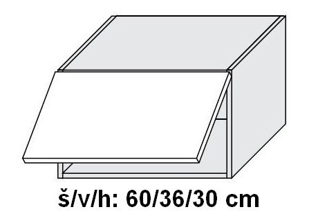 kuchyňská skříňka horní GOLD+ CALVADOS W4B/60