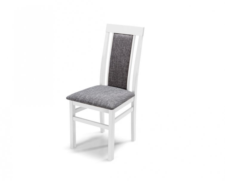 Židle jídelní dřevěná bílá QUEEN LUX