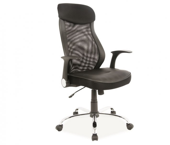Kancelářská židle černá Q-120