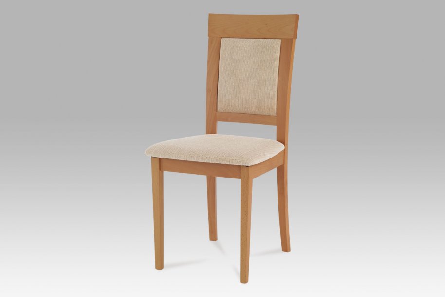 Židle jídelní buk/béžová BC-3960 BUK3