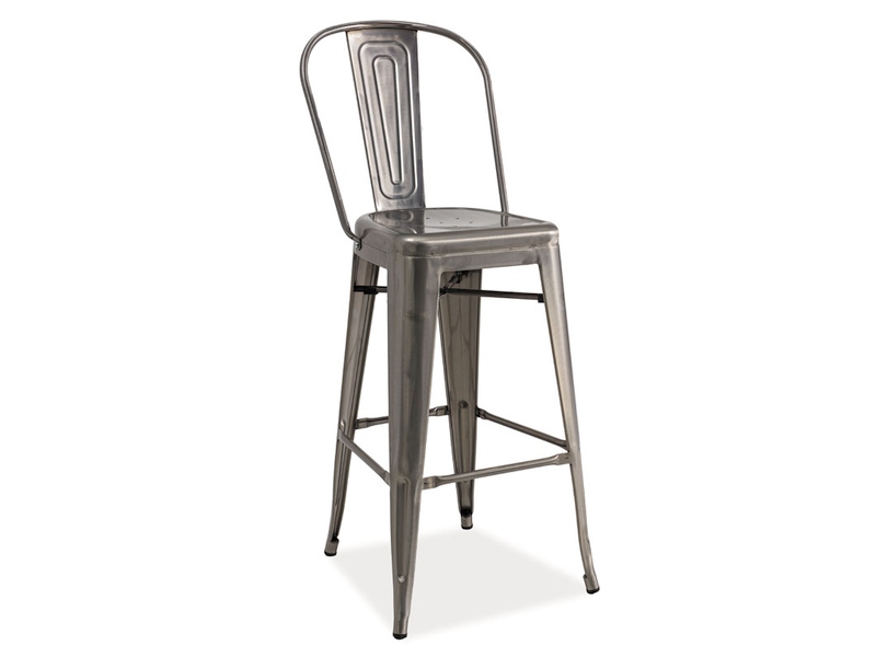 Židle barová žíhaná LOFT H-1